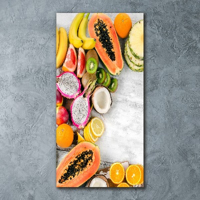 Acrylic print Fruit