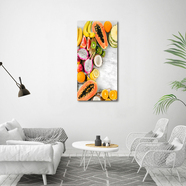 Acrylic print Fruit