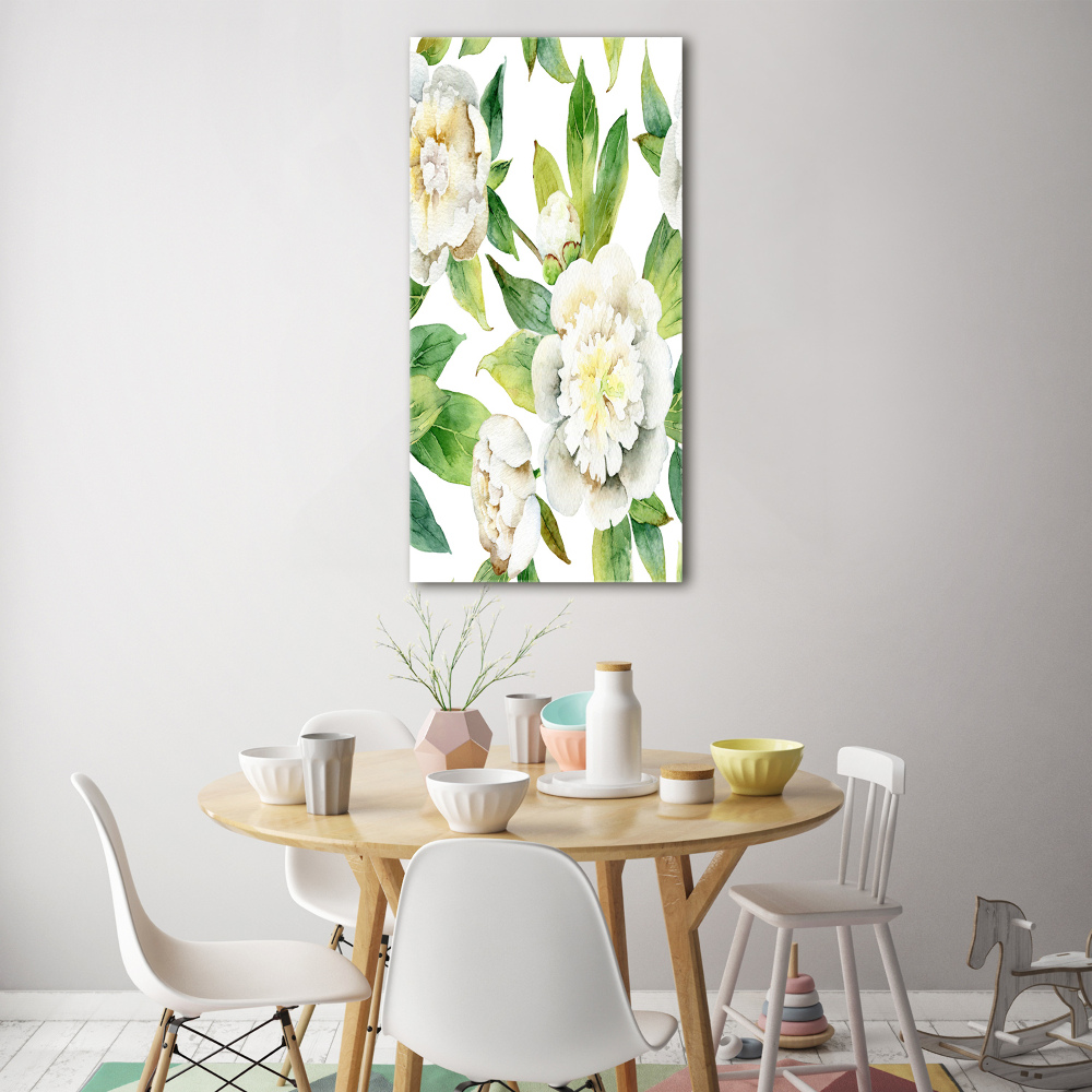 Print on acrylic glass Peonies