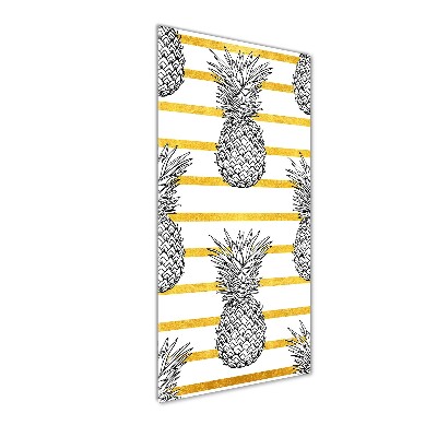 Print on acrylic Pineapple stripes