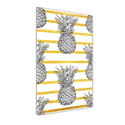 Print on acrylic Pineapple stripes