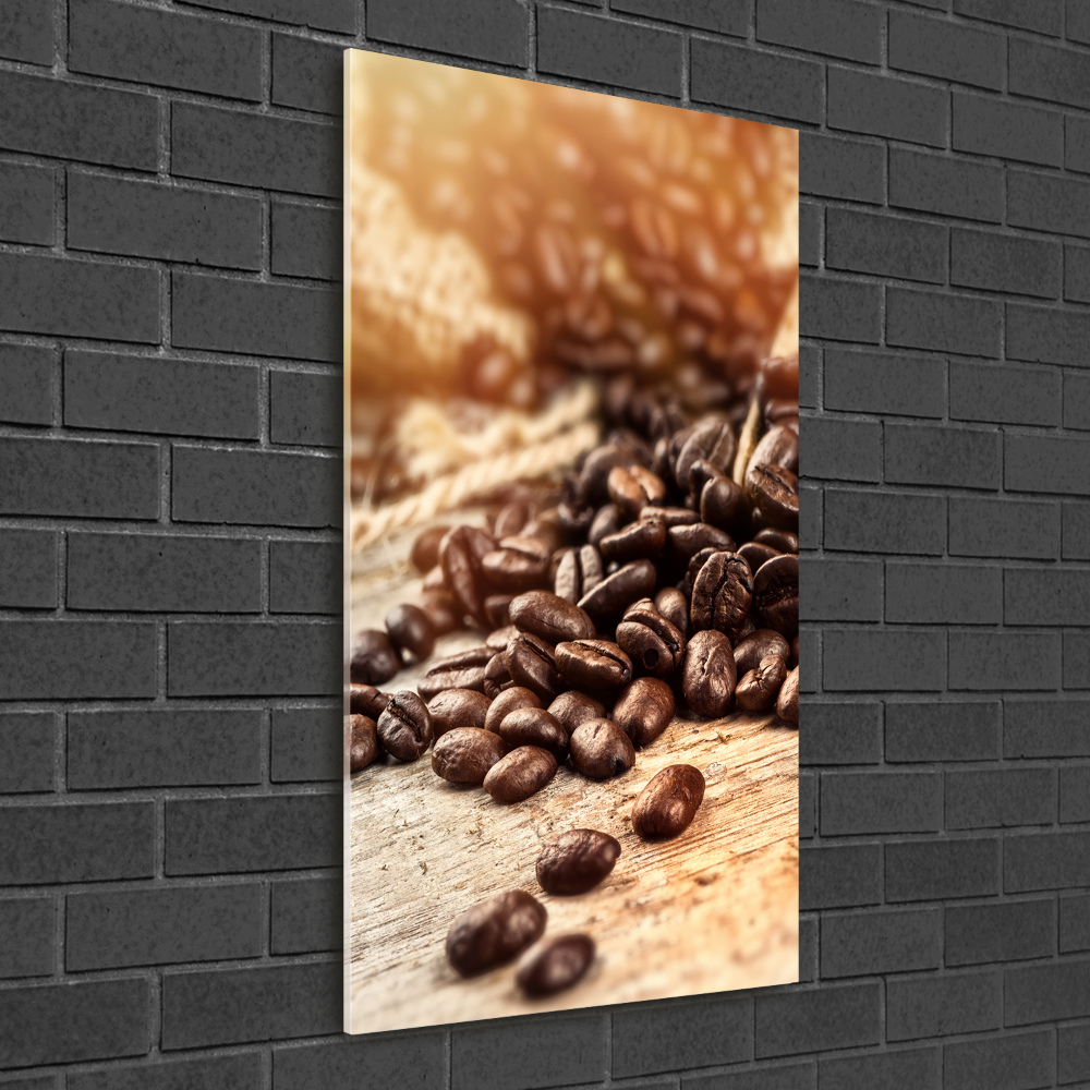 Print on acrylic glass Coffee beans