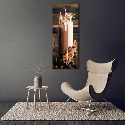 Print on acrylic glass Milk cocktails