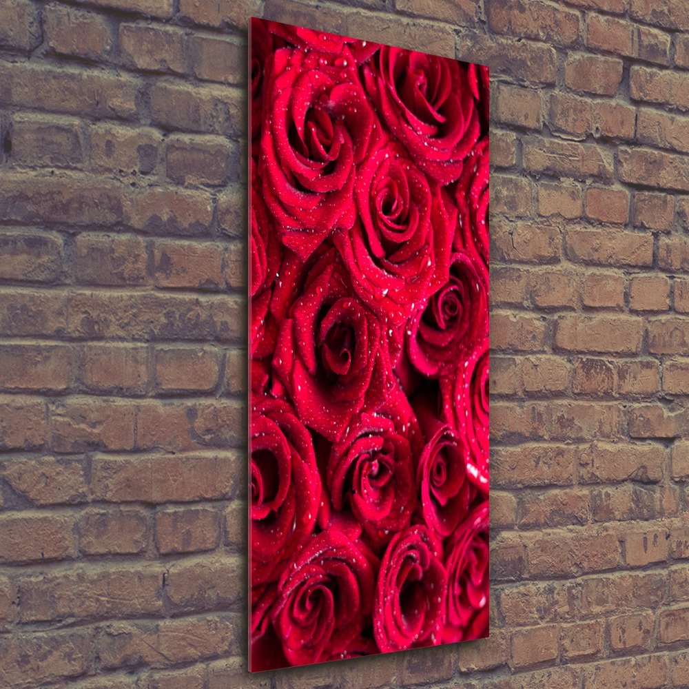 Print on acrylic Red roses