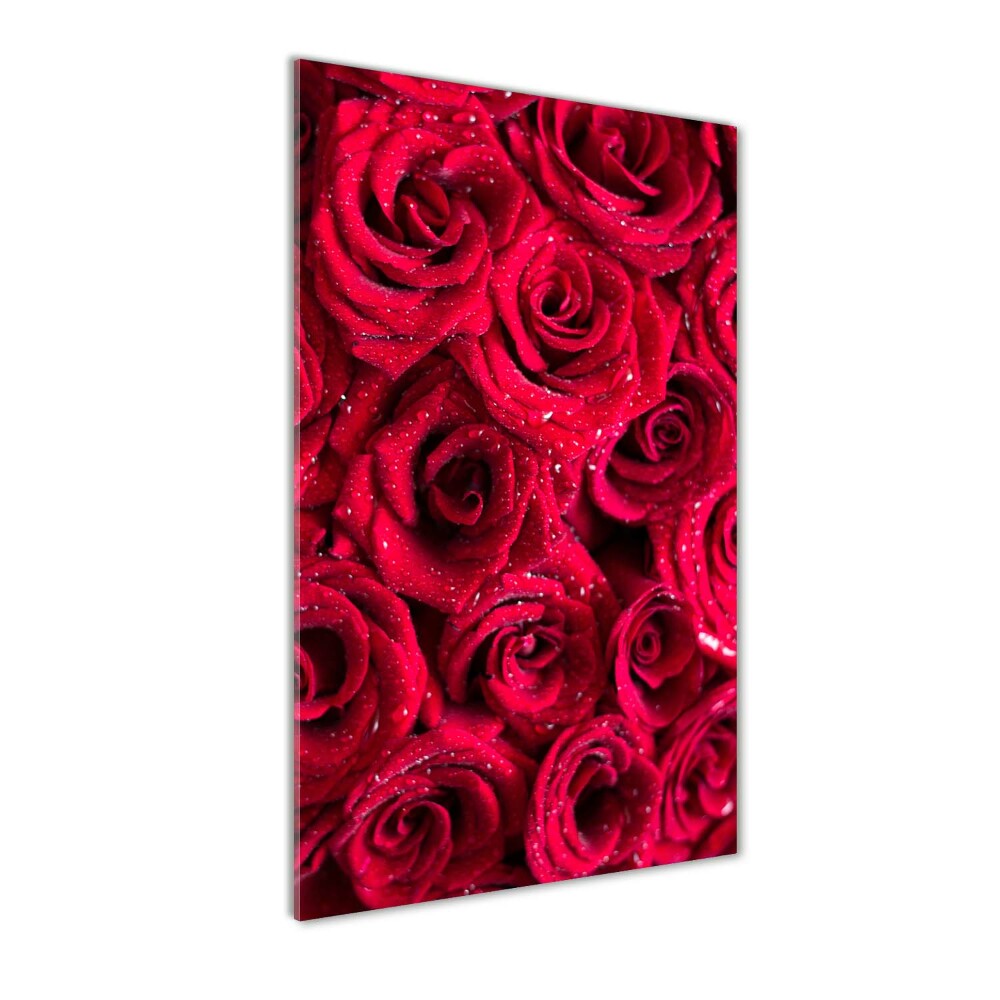 Print on acrylic Red roses