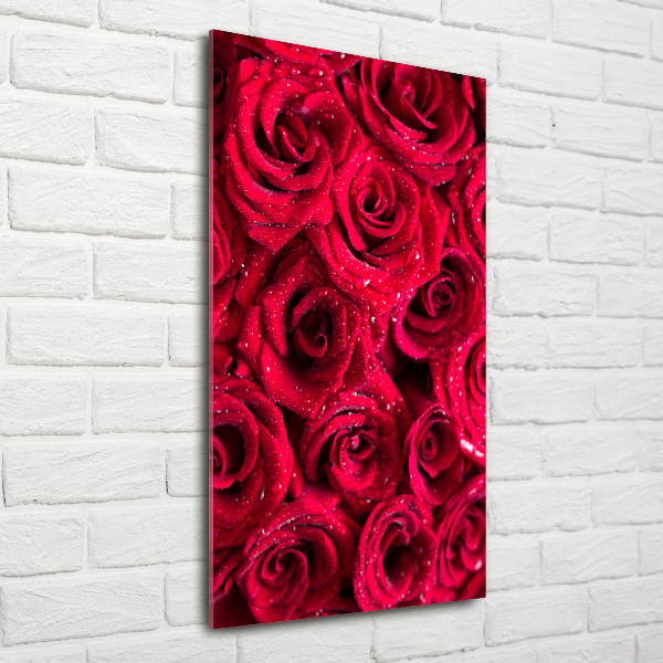 Print on acrylic Red roses