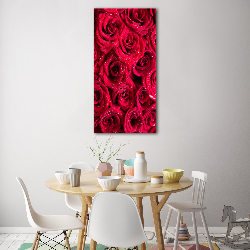 Print on acrylic Red roses