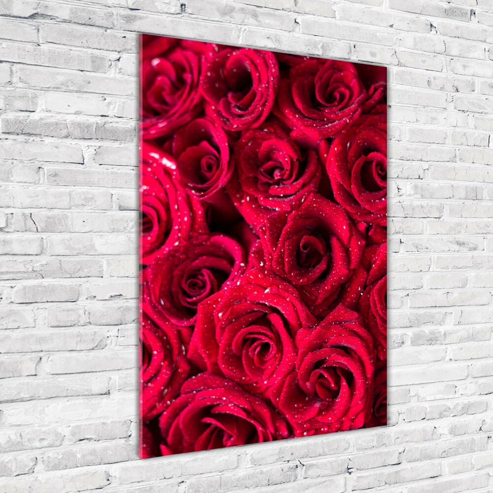 Print on acrylic Red roses