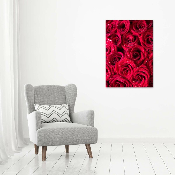 Print on acrylic Red roses