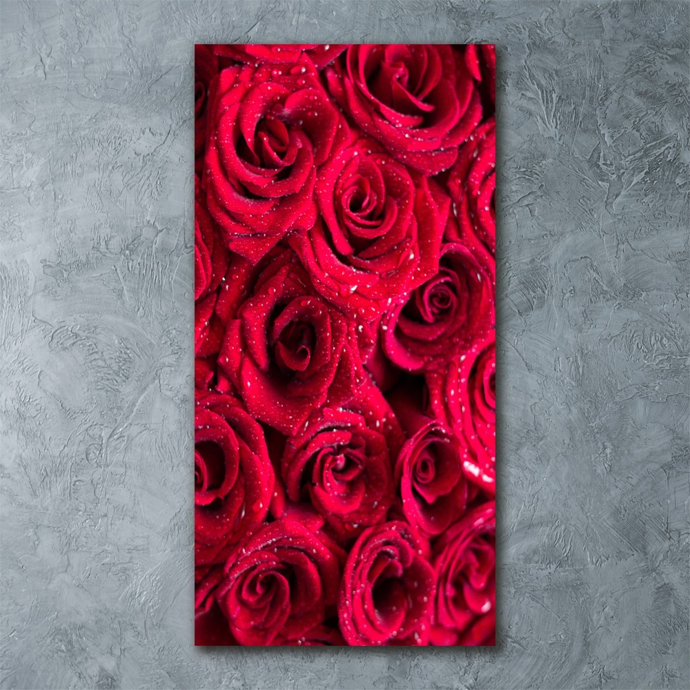 Print on acrylic Red roses