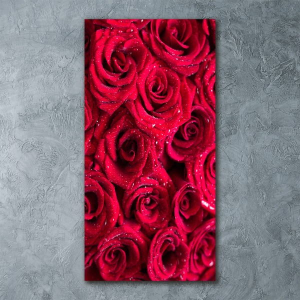 Print on acrylic Red roses