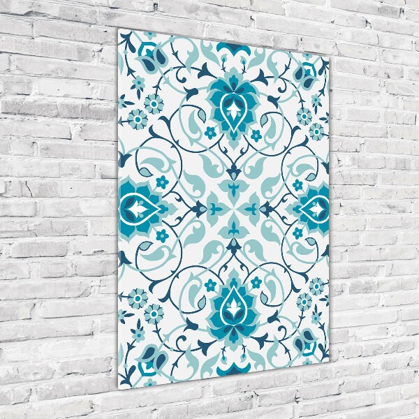 Print on acrylic glass Arab pattern