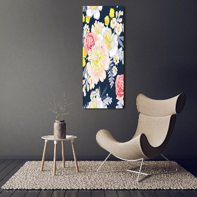 Print on acrylic glass Bouquet of flowers