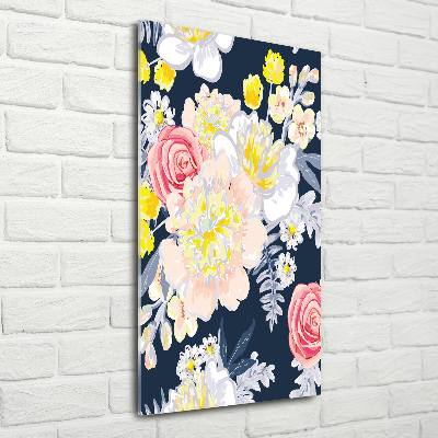 Print on acrylic glass Bouquet of flowers