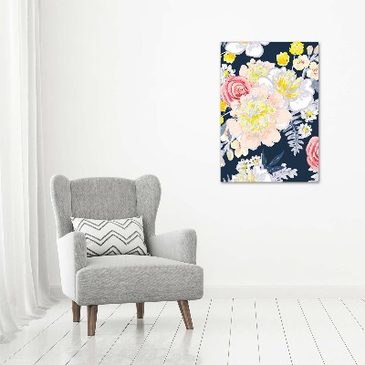 Print on acrylic glass Bouquet of flowers