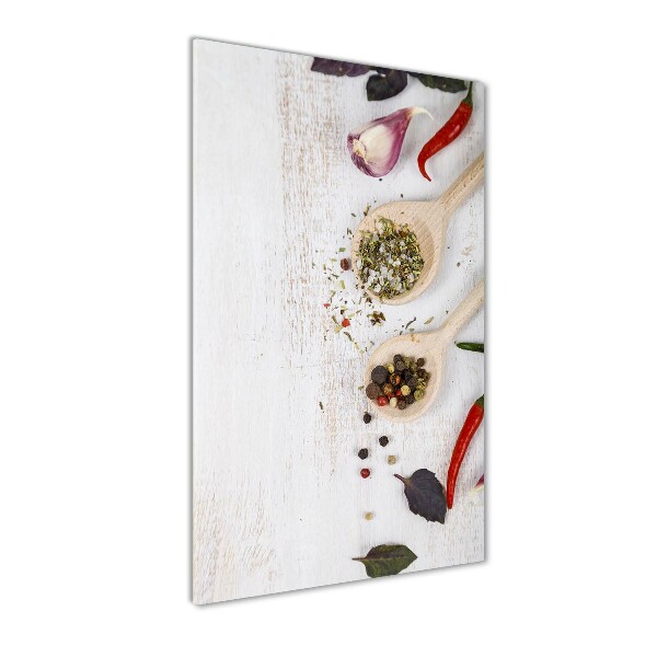 Print on acrylic glass Vegetables and spices