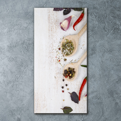 Print on acrylic glass Vegetables and spices