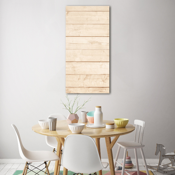 Print on acrylic Wooden background