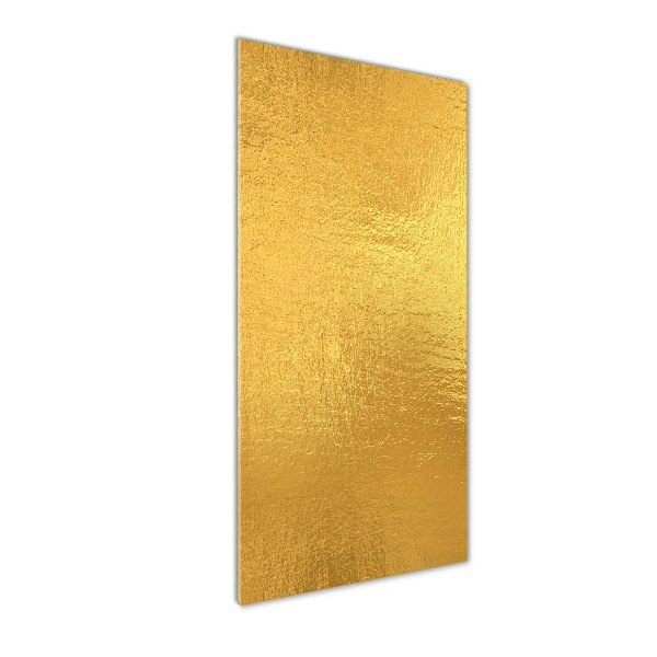 Print on acrylic Golden foil background