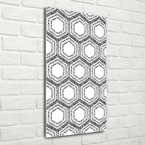 Print on acrylic Geometric background