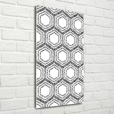 Print on acrylic Geometric background