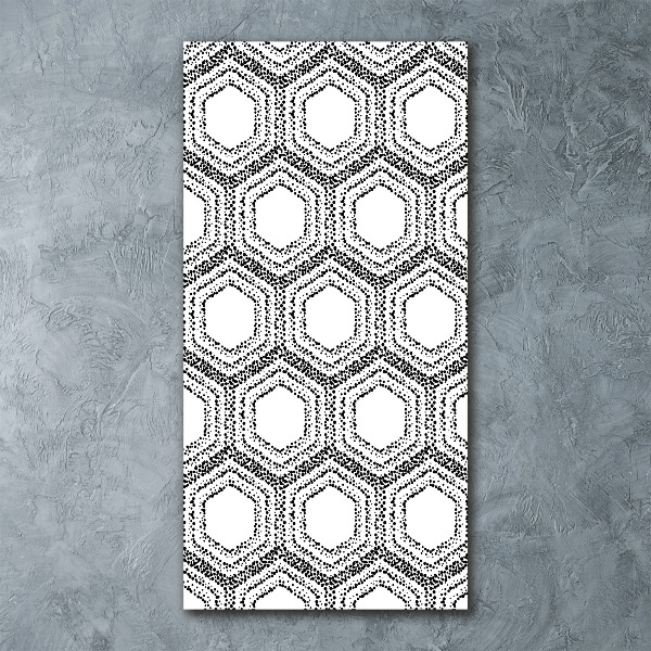 Print on acrylic Geometric background