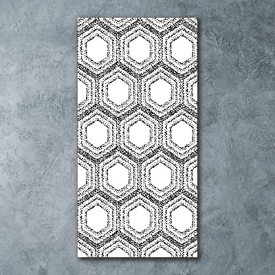 Print on acrylic Geometric background