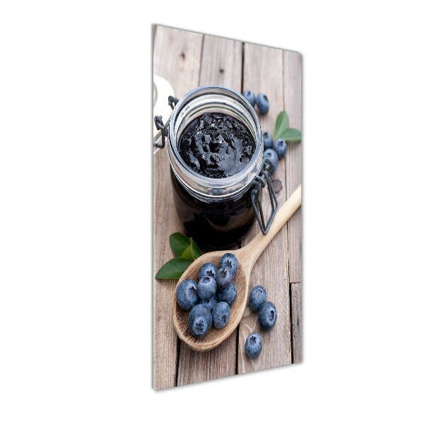 Print on acrylic glass blueberry jam