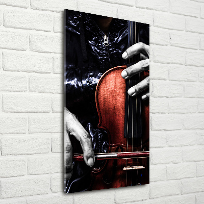 Print on acrylic Violin