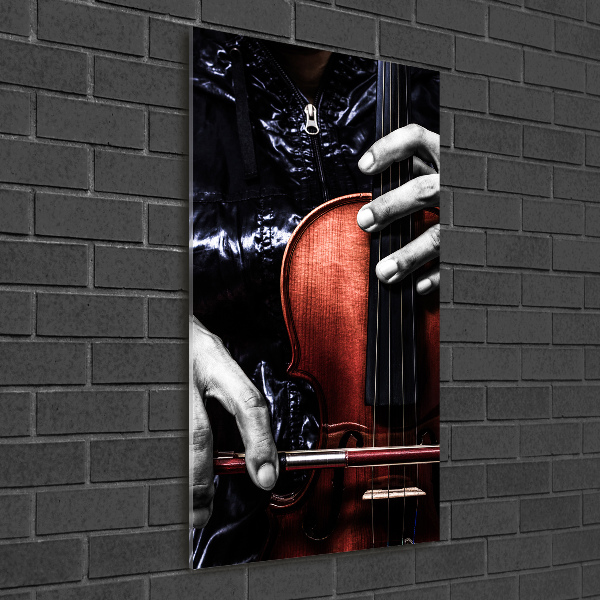 Print on acrylic Violin