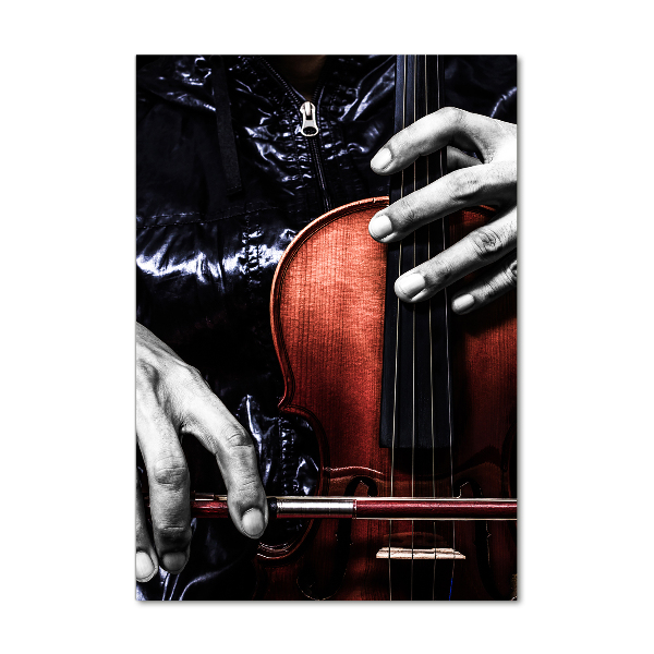 Print on acrylic Violin