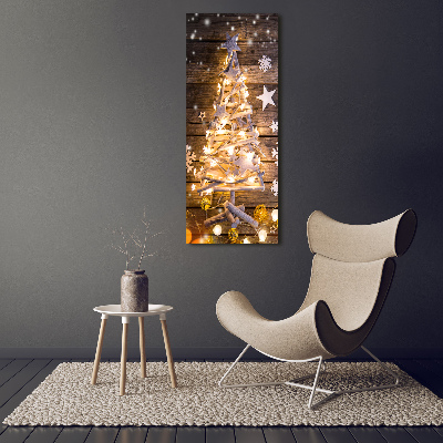 Print on acrylic glass Glowing Christmas tree