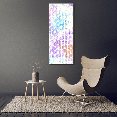 Print on acrylic glass Colorful leaves