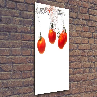 Print on acrylic glass Tomatoes under water