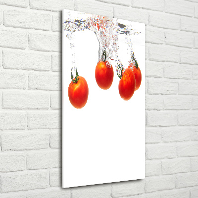 Print on acrylic glass Tomatoes under water