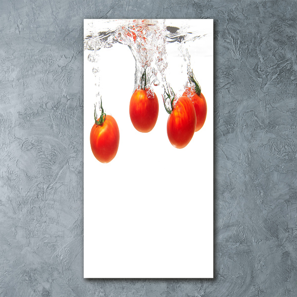 Print on acrylic glass Tomatoes under water