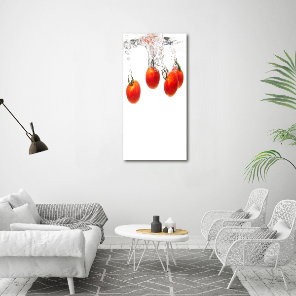 Print on acrylic glass Tomatoes under water