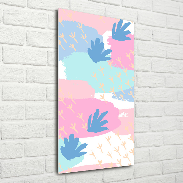 Wall art acrylic Colorful spots