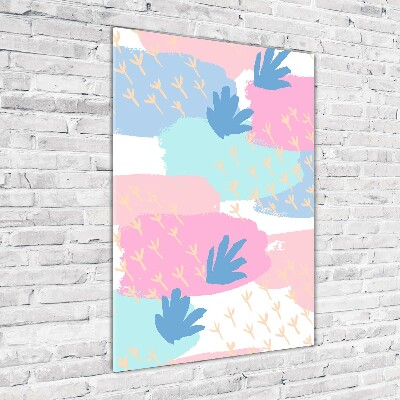 Wall art acrylic Colorful spots