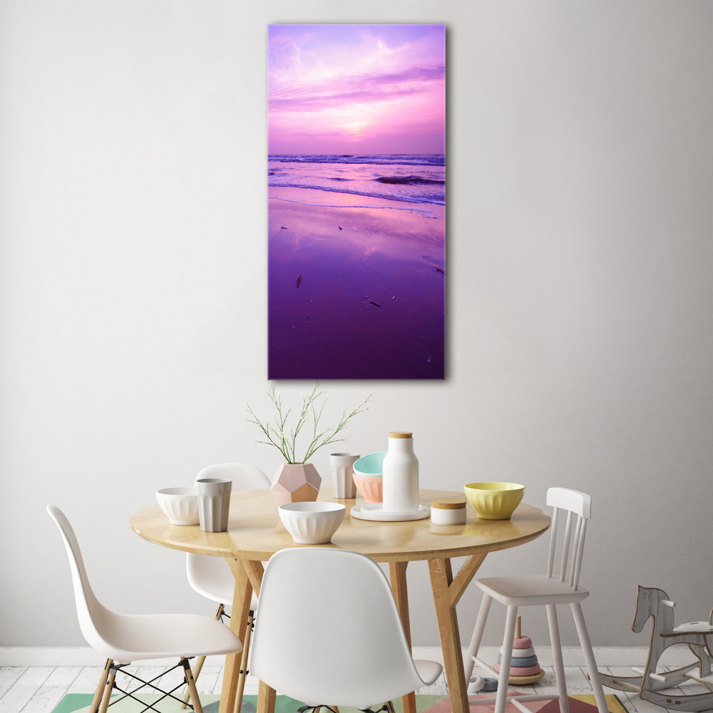 Acrylic wall art Sunset sea