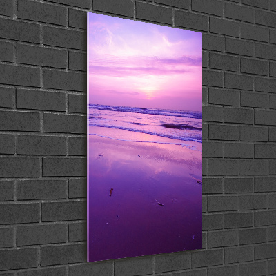 Acrylic wall art Sunset sea