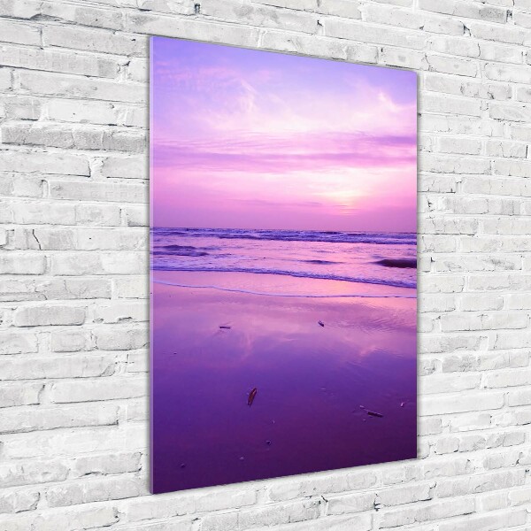 Acrylic wall art Sunset sea