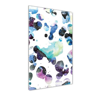 Acrylic print Colorful galaxy