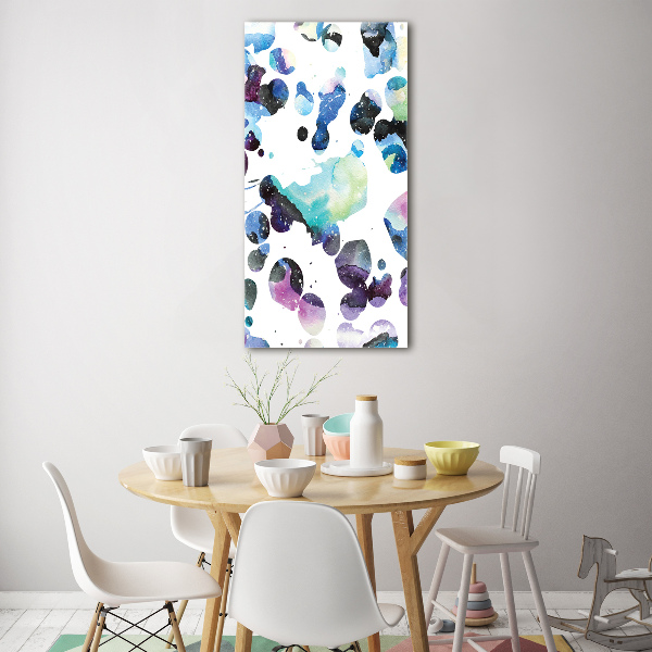 Acrylic print Colorful galaxy