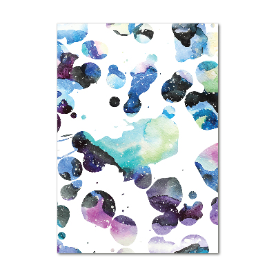 Acrylic print Colorful galaxy