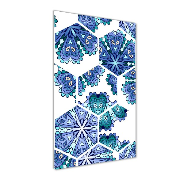 Acrylic print Elements of mandala