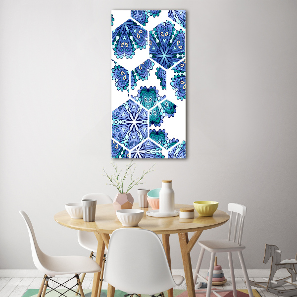 Acrylic print Elements of mandala