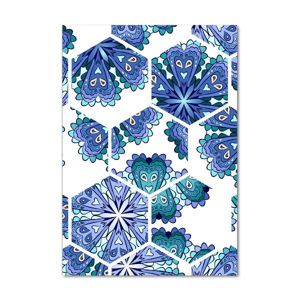 Acrylic print Elements of mandala