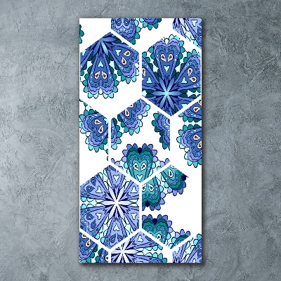 Acrylic print Elements of mandala