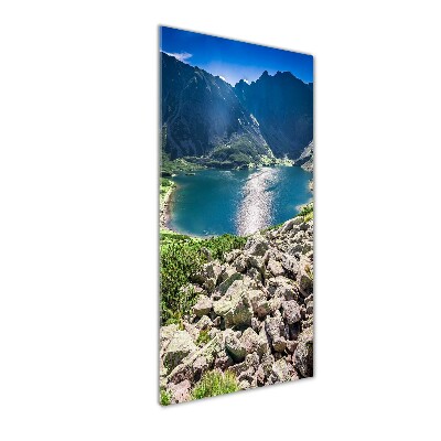 Acrylic wall art Czarny Staw Tatry